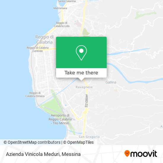Azienda Vinicola Meduri map