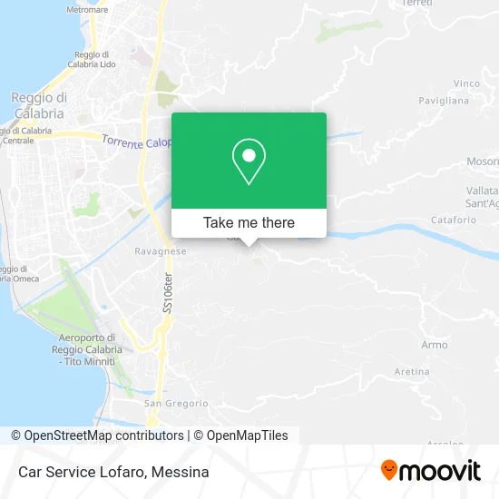 Car Service Lofaro map