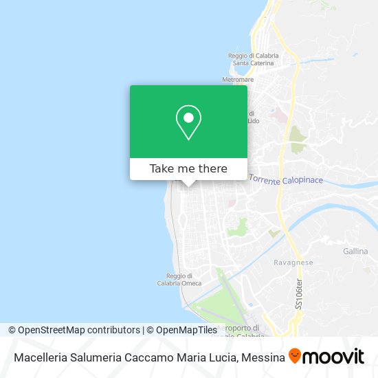 Macelleria Salumeria Caccamo Maria Lucia map