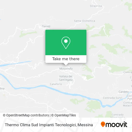 Thermo Clima Sud Technological Installations map