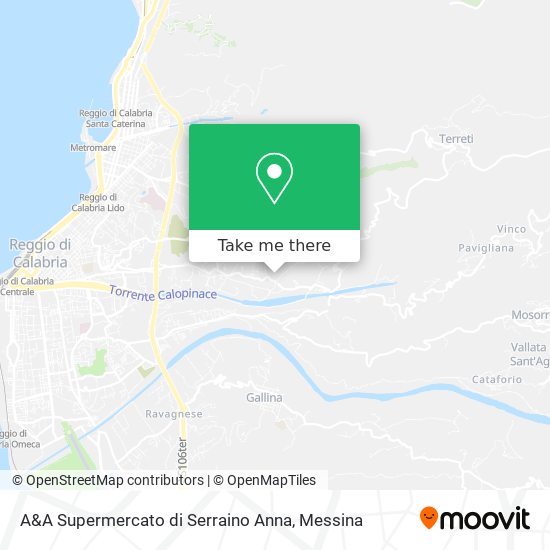A&A Supermercato di Serraino Anna map