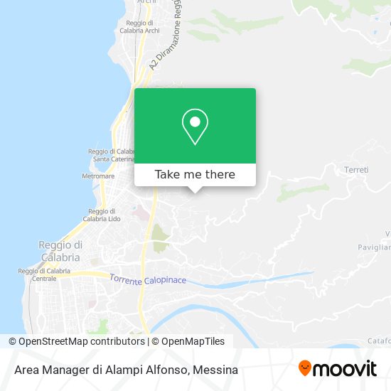 Area Manager di Alampi Alfonso map