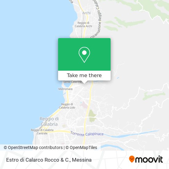 Estro di Calarco Rocco & C. map