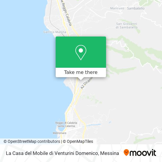La Casa del Mobile di Venturini Domenico map