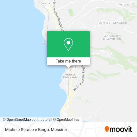Michele Surace and Bingo map