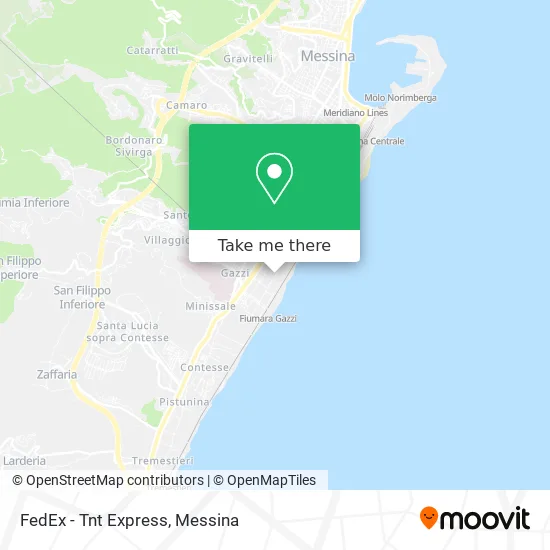 FedEx - TNT Express map