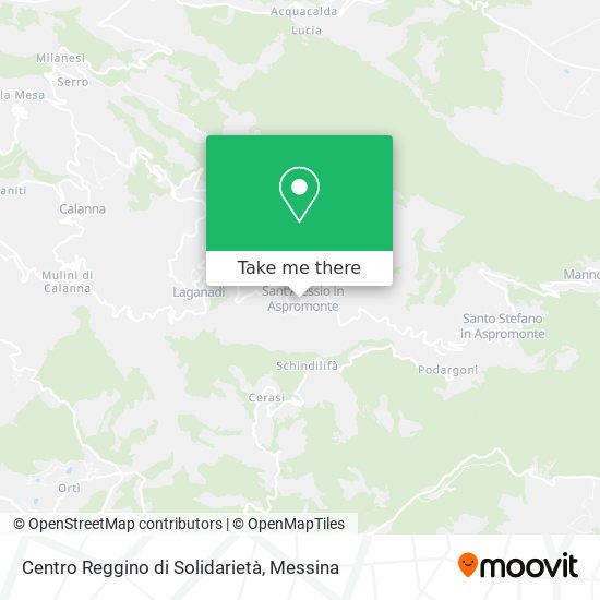 Centro Reggino di Solidarietà map