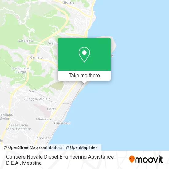 Shipyard Diesel Engineering Assistance D.E.A. map