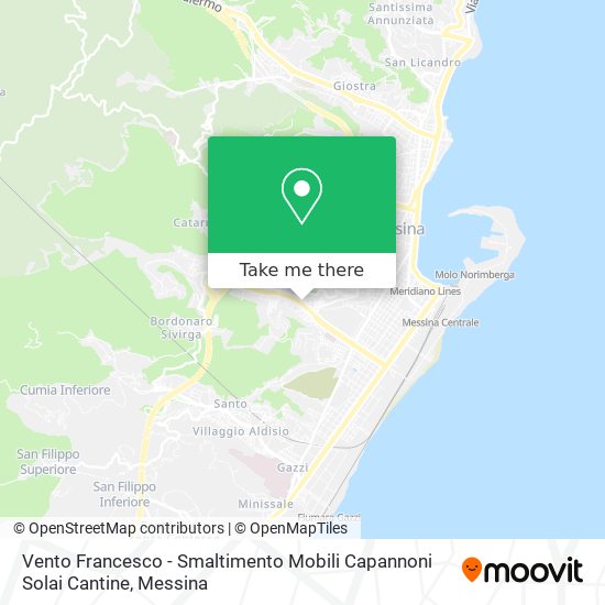 Vento Francesco - Smaltimento Mobili Capannoni Solai Cantine map