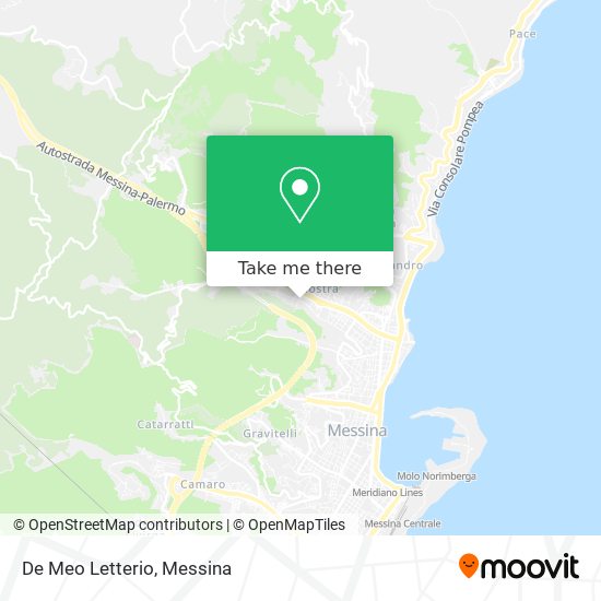 De Meo Letterio map