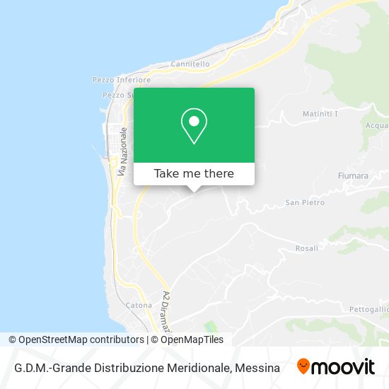 G.D.M.-Grande Distribuzione Meridionale map