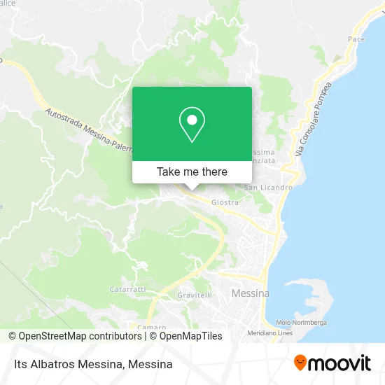 Its Albatros Messina map