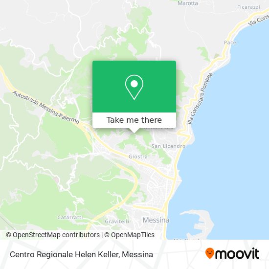 Centro Regionale Helen Keller map