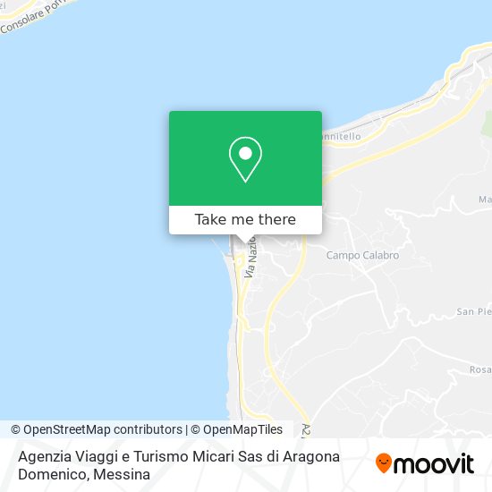 Agenzia Viaggi e Turismo Micari Sas di Aragona Domenico map