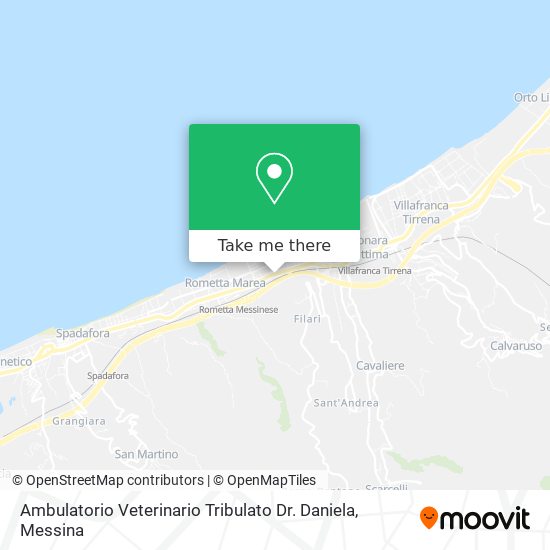 Ambulatorio Veterinario Tribulato Dr. Daniela map