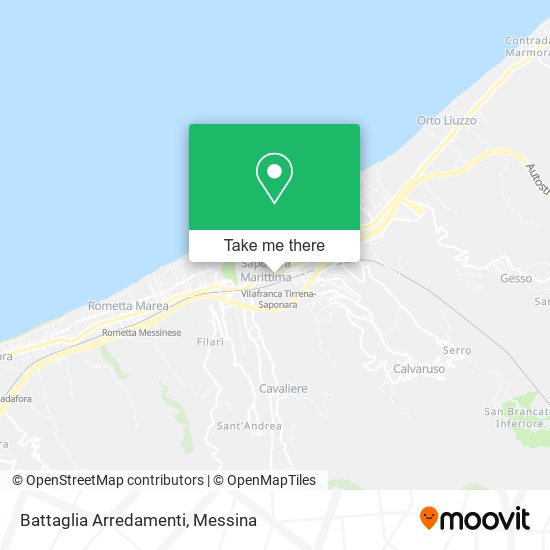 Battaglia Arredamenti map