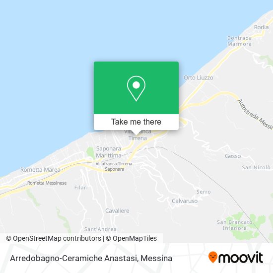 Arredobagno-Ceramiche Anastasi map