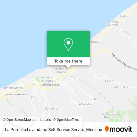 La Pomelia Lavanderia Self Service Servito map