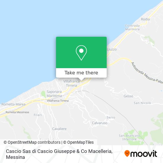 Cascio Sas di Cascio Giuseppe & Co Macelleria map