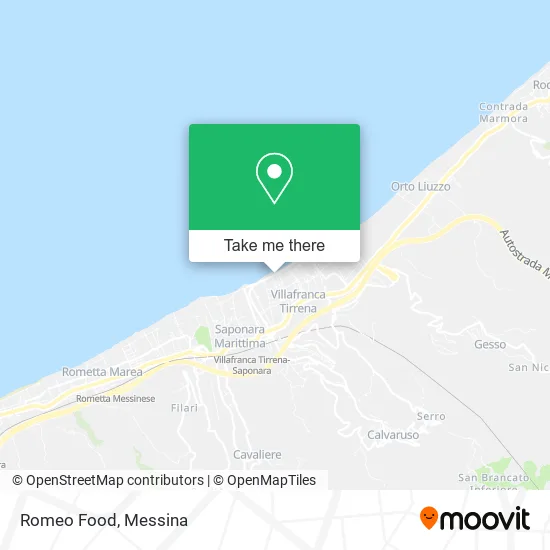 Romeo Food map