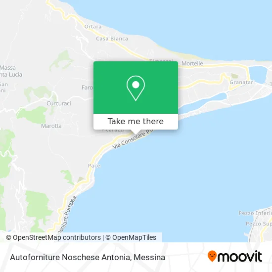 Autoforniture Noschese Antonia map
