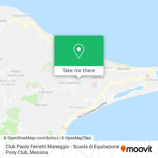Club Paolo Ferretti Maneggio - Scuola di Equitazione Pony Club map