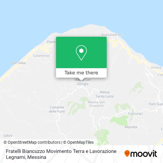 Fratelli Biancuzzo Movimento Terra e Lavorazione Legnami map