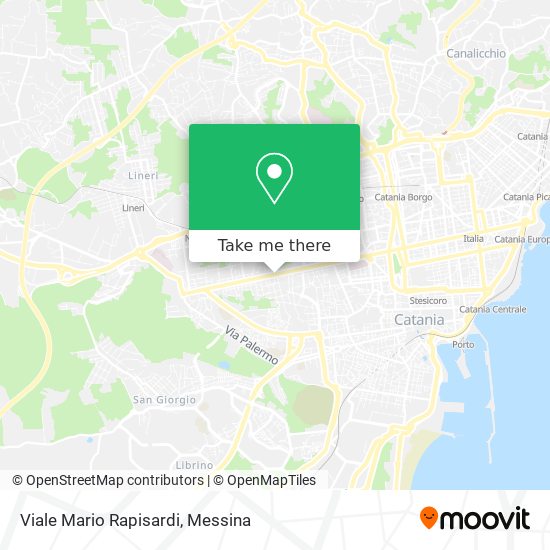 Viale Mario Rapisardi map