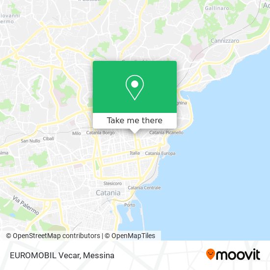 EUROMOBIL Vecar map