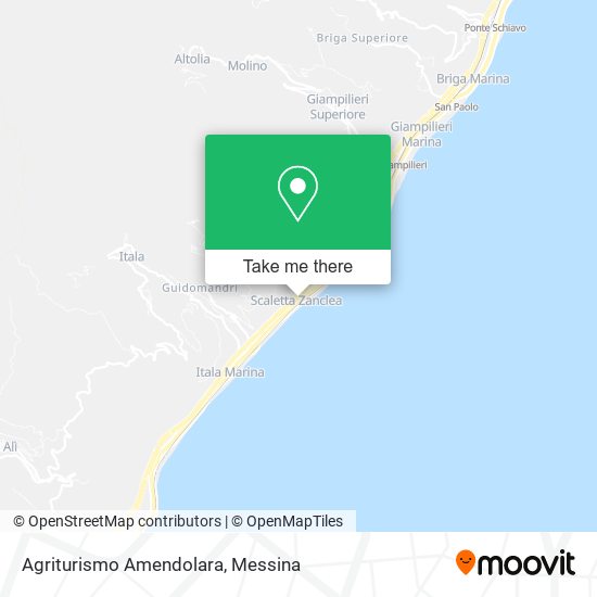 Agriturismo Amendolara map