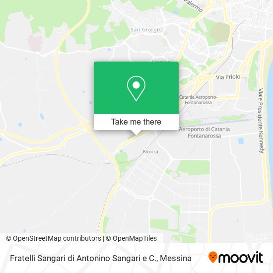 Fratelli Sangari di Antonino Sangari e C. map