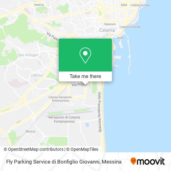 Fly Parking Service di Bonfiglio Giovanni map