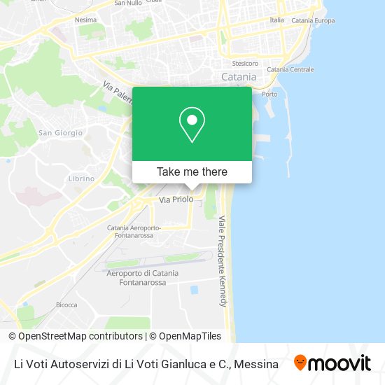 Li Voti Autoservizi di Li Voti Gianluca e C. map