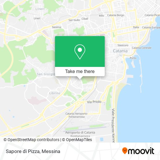 Sapore di Pizza map