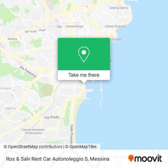 Ros & Salv Rent Car Autonoleggio S map