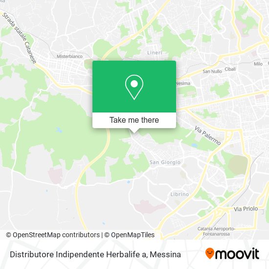 Distributore Indipendente Herbalife a map