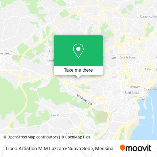 Liceo Artistico M.M.Lazzaro-Nuova Sede map
