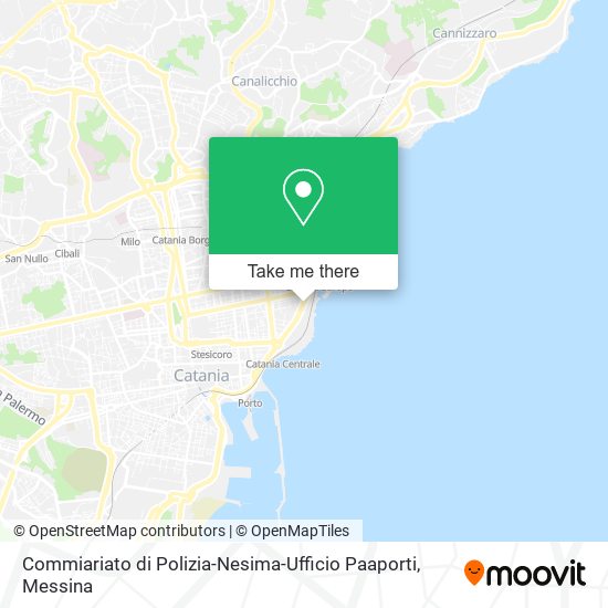 Commiariato di Polizia-Nesima-Ufficio Paaporti map