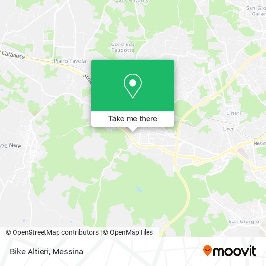 Bike Altieri map