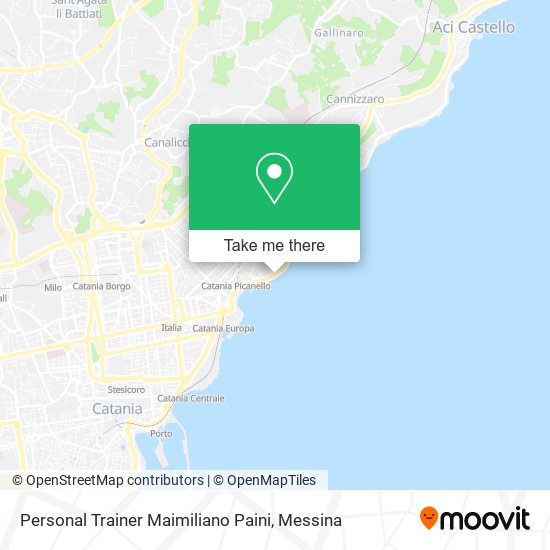 Personal Trainer Maimiliano Paini map