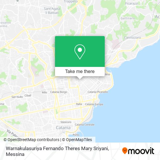 Warnakulasuriya Fernando Theres Mary Sriyani map