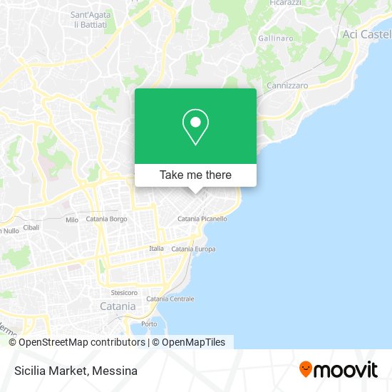 Sicilia Market map