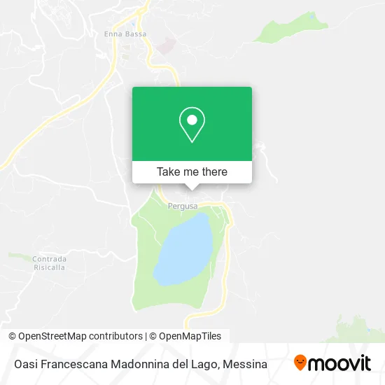 Oasi Francescana Madonnina del Lago map