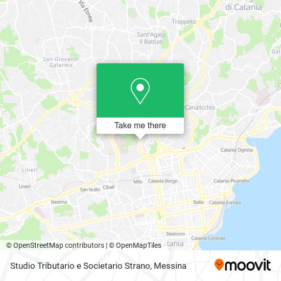 Studio Tributario e Societario Strano map