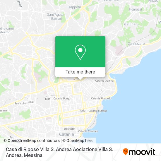 Casa di Riposo Villa S. Andrea Aociazione Villa S. Andrea map