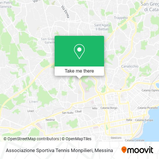 Associazione Sportiva Tennis Monpilieri map