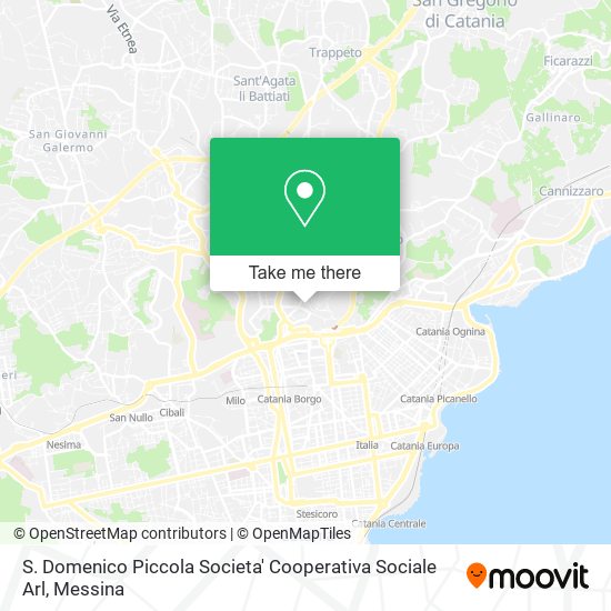 S. Domenico Piccola Societa' Cooperativa Sociale Arl map