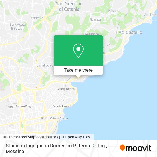 Studio di Ingegneria Domenico Paternò Dr. Ing. map