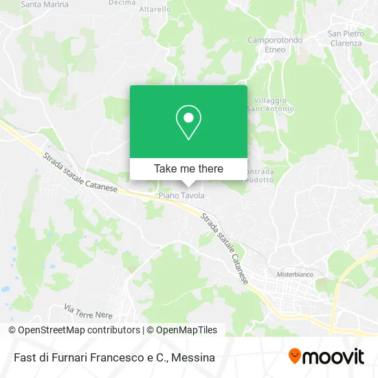 Fast di Furnari Francesco e C. map