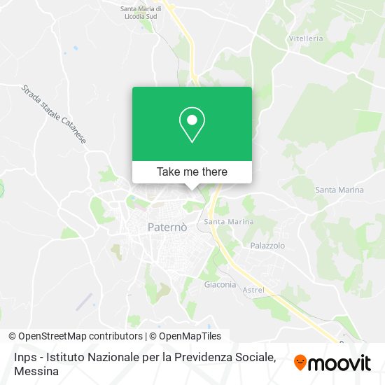 Inps - Istituto Nazionale per la Previdenza Sociale map